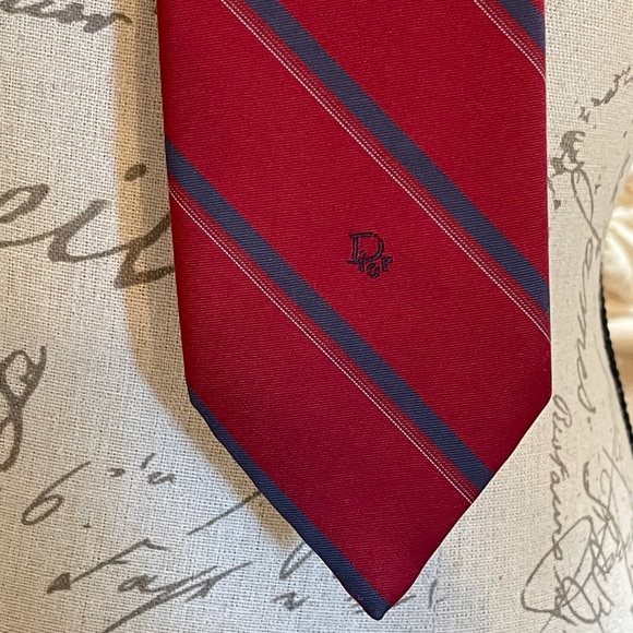 Christian Dior slim vintage tie - Picture 2 of 7